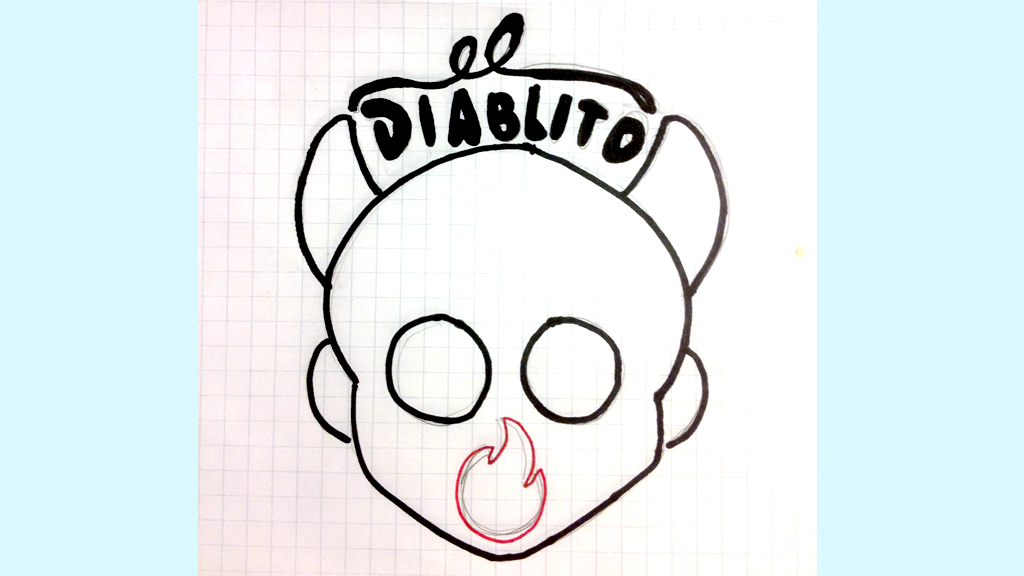 El Diablito Sketch 1