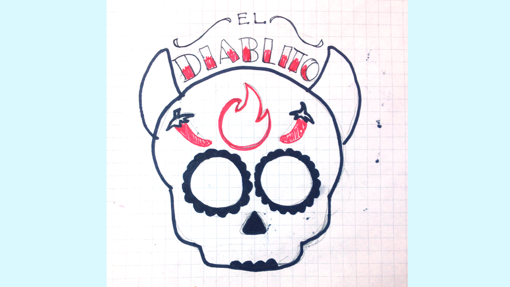 El Diablito Sketch 2